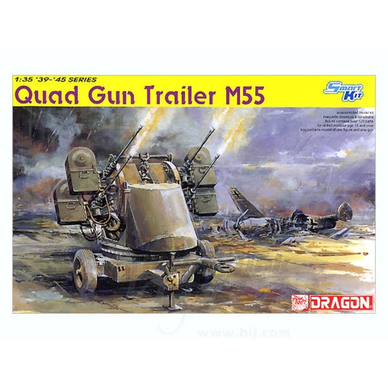 1/35 Quad Gun Trailer M55