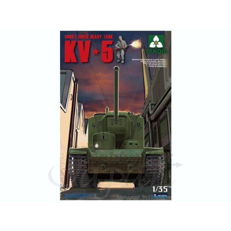 1/35 Russia KV-5 Super Heavy Tank
