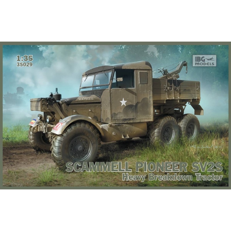 1/35 Scammell Pioneer SV2S Heavy Breakdown Tractor