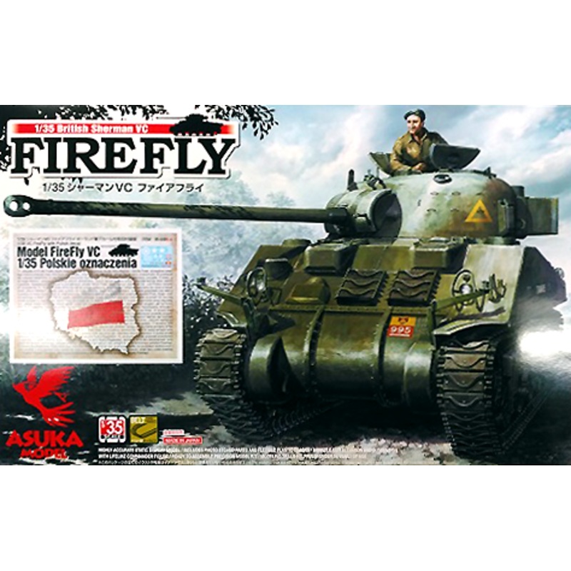 1/35 Sherman VC Firefly with Polish Armed Forces Special Decal