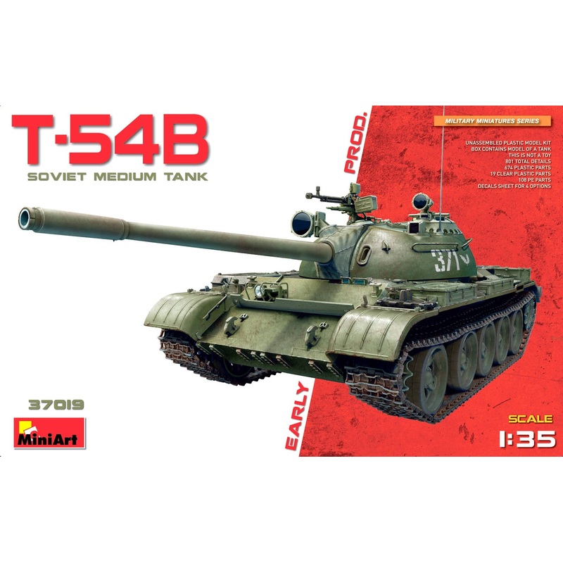 1/35 T-54B Soviet Middle Tank Early Production