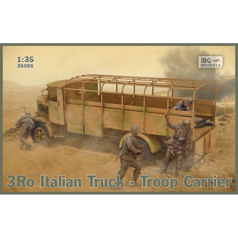1/35 3Ro Italian Truck Troop Carrier