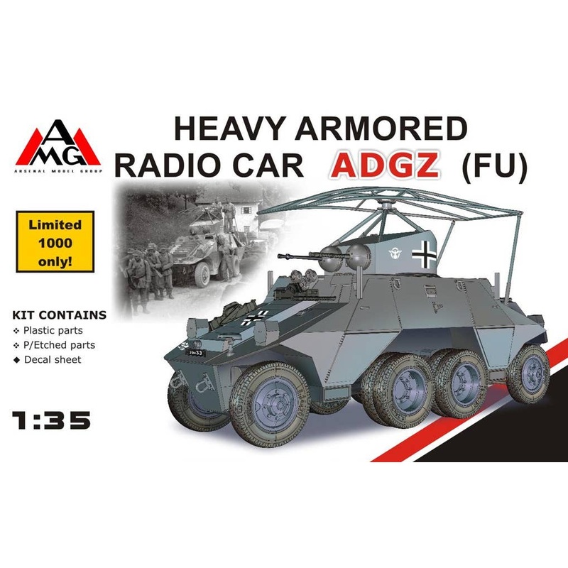 1/35 ADGZ Heavy Armored Radio Car (Fu)