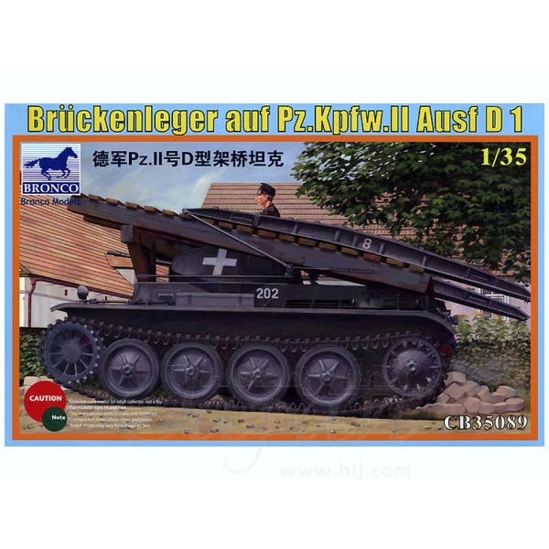 1/35 Bruckenleger auf Pz.Kpfw.II Ausf D1