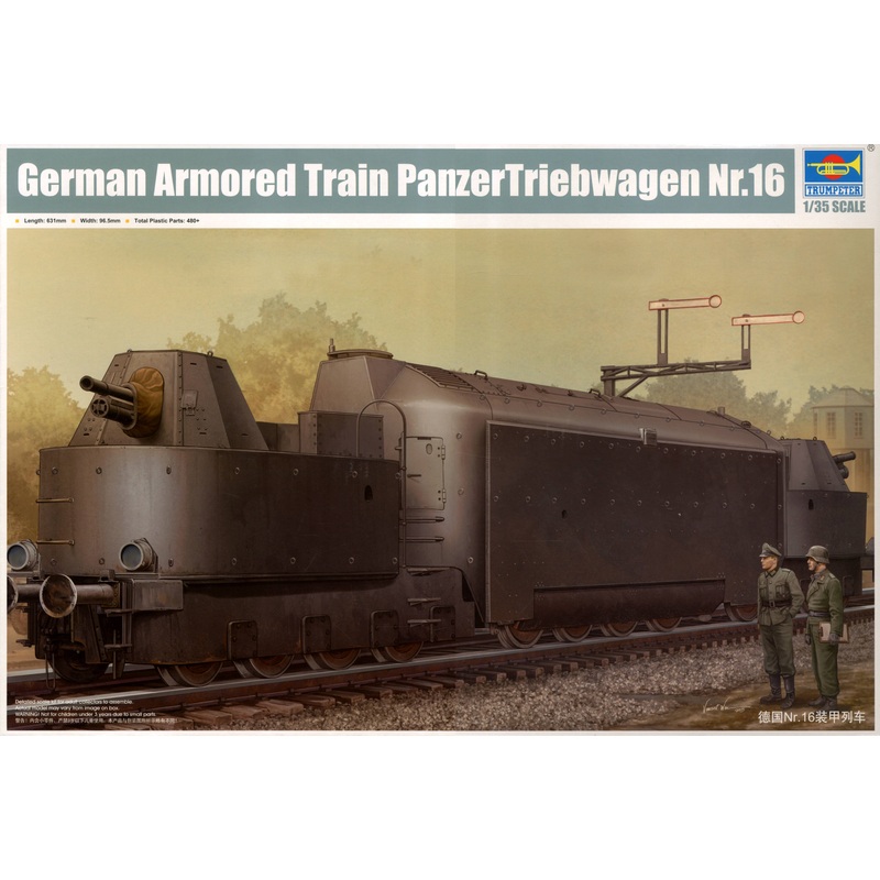 1/35 German Army Armored Train PanzerTriebwagen Nr.16
