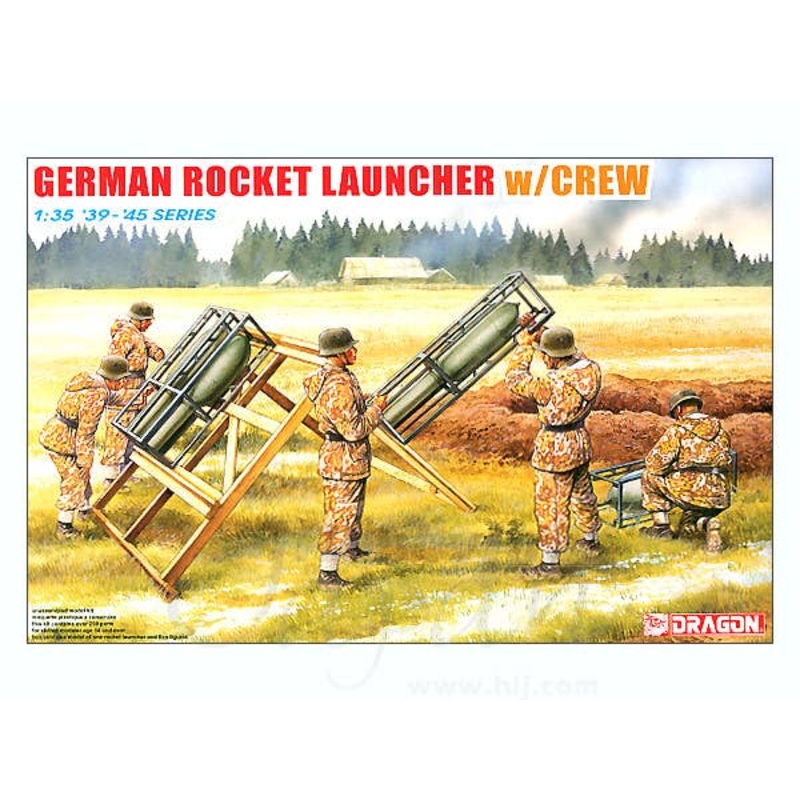1/35 German Rocket Launcher w/Crew