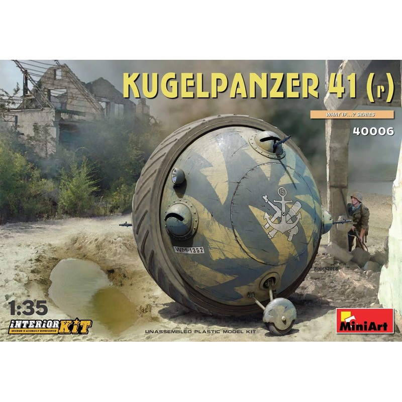 1/35 Kugelpanzer 41(r). Interior Kit