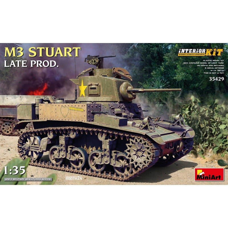 1/35 M3 Stuart Late Prod. Interior Kit