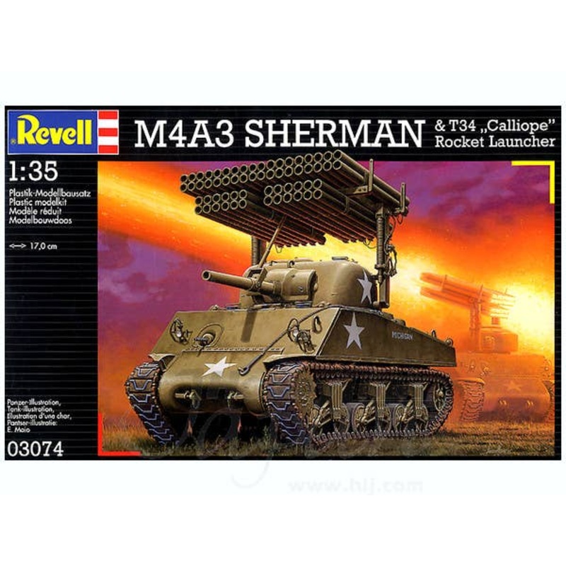 1/35 M4A3 Sherman w/Rocket Launcher