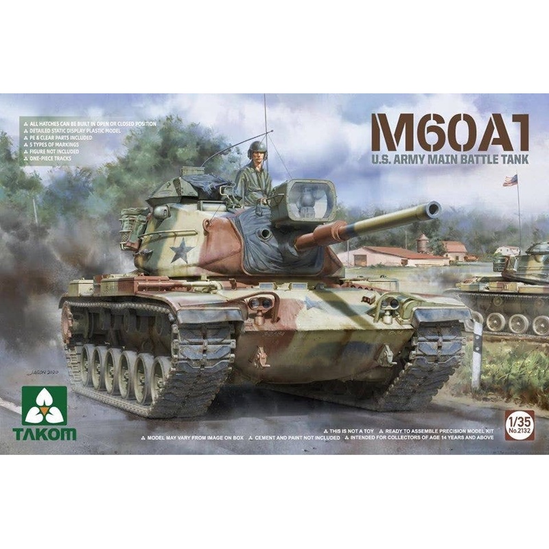 1/35 M60A1 Patton Main Battle Tank