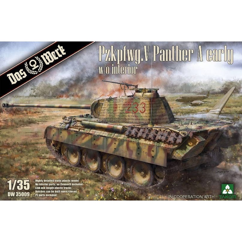1/35 PzKpfw.V Panther A Early w/o Interior