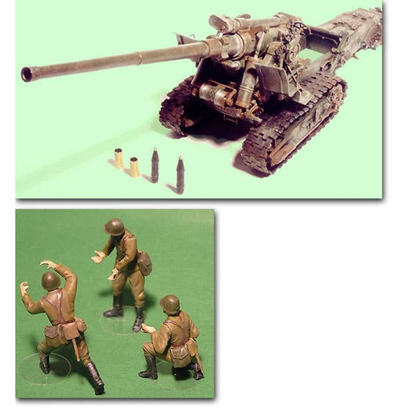 1/35 Russian Army B-4 152mm Howitzer w/Crew