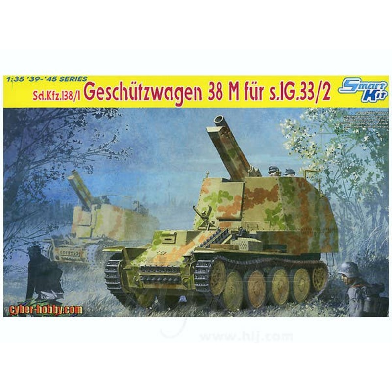 1/35 Sd.Kfz.138/1 Geschutzwagen 38 M