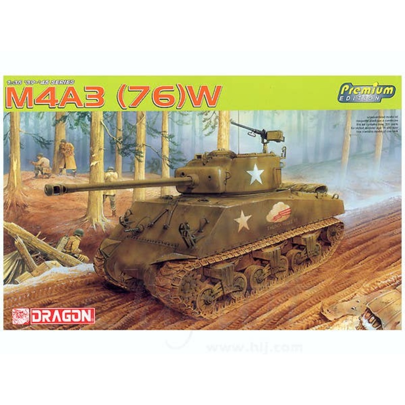 1/35 Sherman M4A3 (76)W Premium Edition