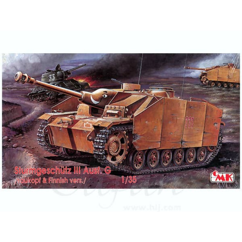 1/35 Sturmgeschutz III Ausf. G Saukopf & Finnish Ver.