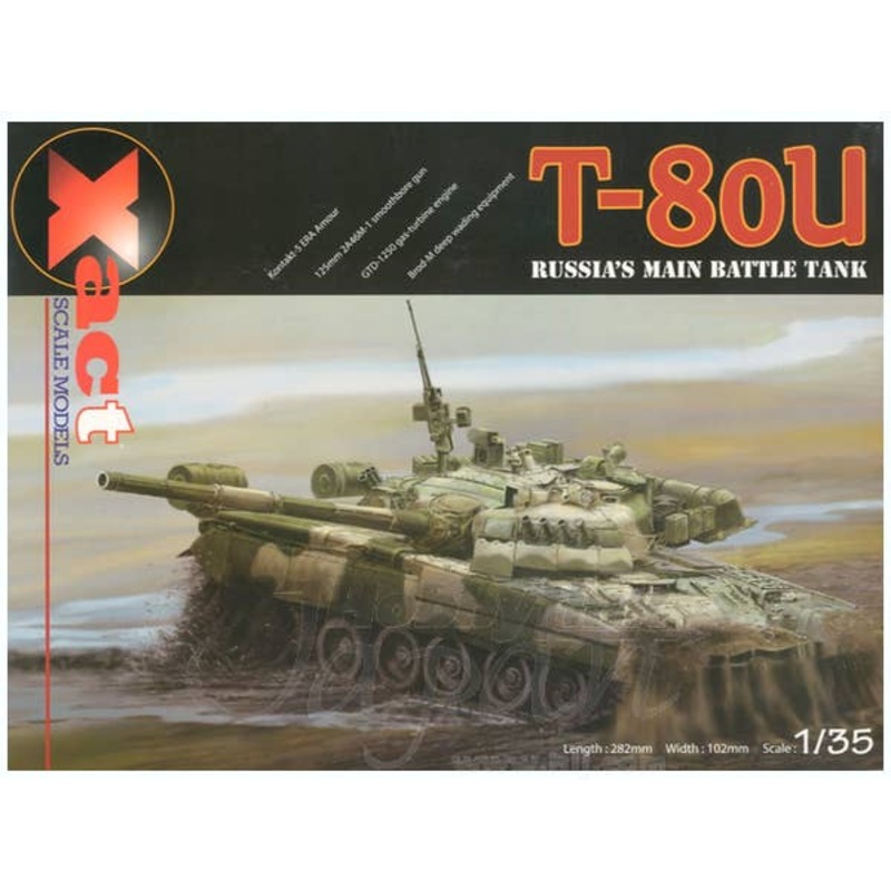 1/35 T-80U w/Metal Tracks