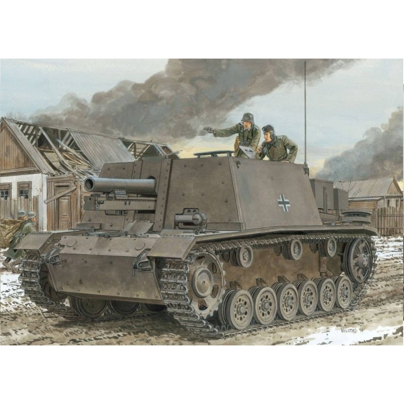 1/35 WW.II German s.I.G.33 III Self-Propelled Heavy Infantry Gun with Magic Track