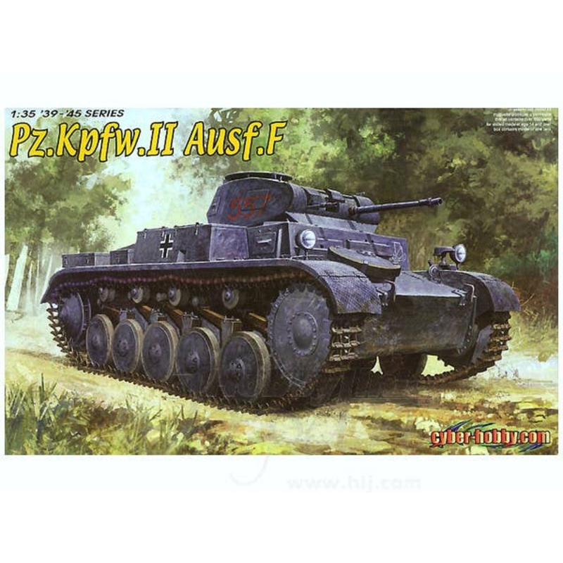 1/35 WWII Pz.Kpfw. II Ausf. F