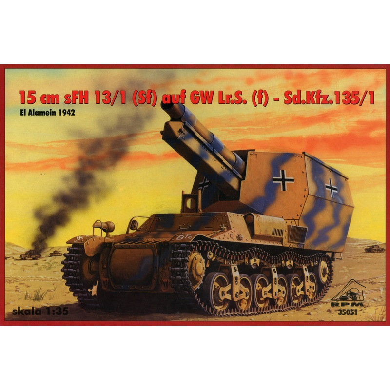 1/35 15cm sFH 13/1(Sf) auf GW Lr.S.(f)