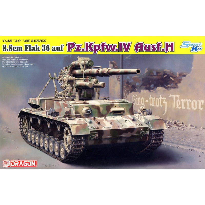 1/35 88mm FlaK 36 auf Pz.Kpfw.IV Ausf.H