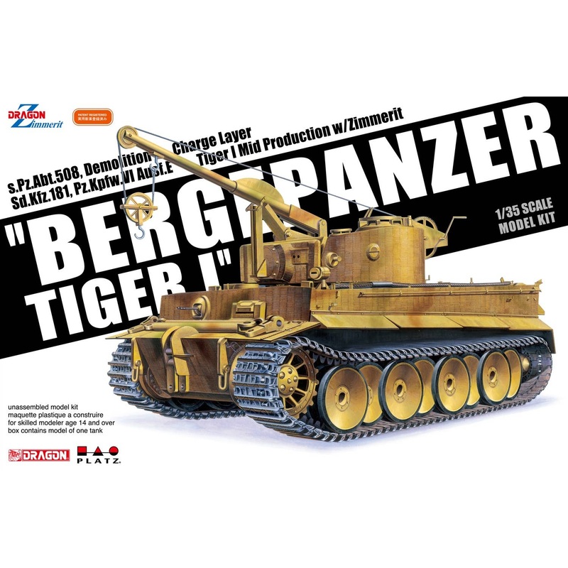 1/35 "Bergepanzer Tiger I" s.Pz.Abt.508 Demolition Charge Layer