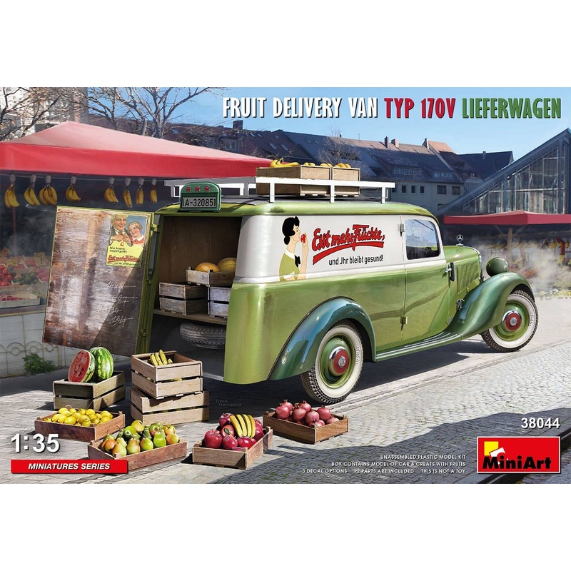 1/35 Fruit Carrier Van TYP 170V Lieferwagen