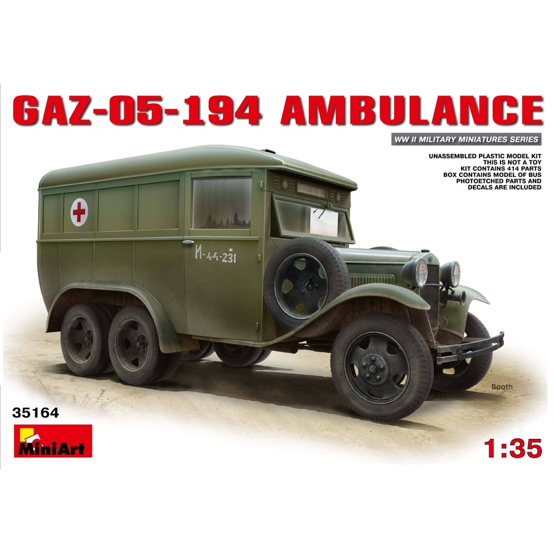 1/35 Gaz-05-194 Ambulance