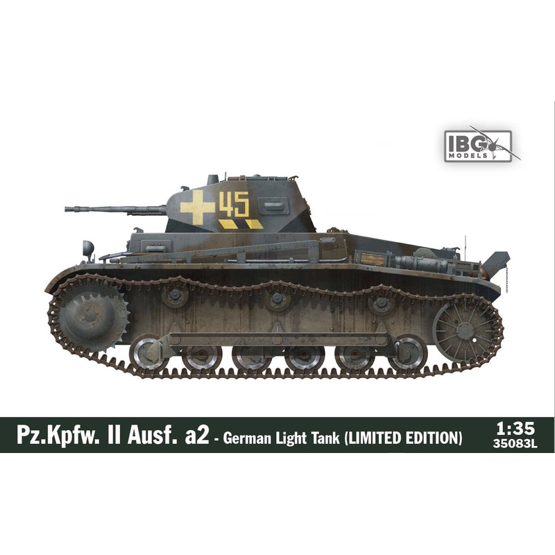 1/35 German Pz.Kpfw.II a2 Type German Tank Crew (Early) 5 + Metal Gun Barrel Limited Edition