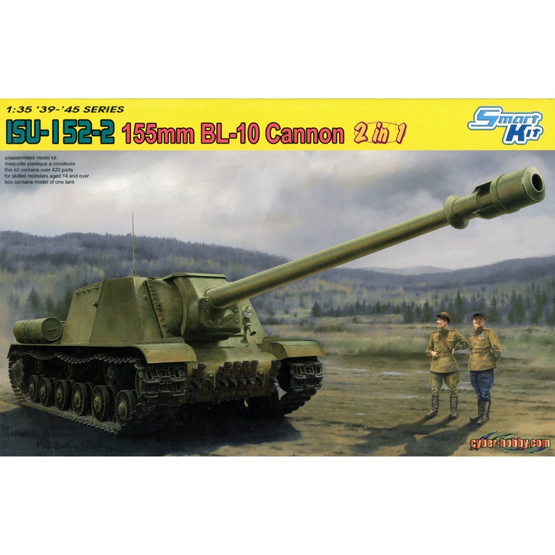 1/35 ISU-152-2 155mm BL-10 Cannon