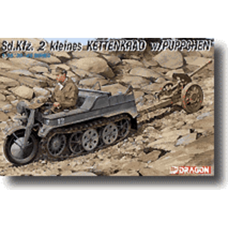 1/35 Kettenkraftrad w/Gun