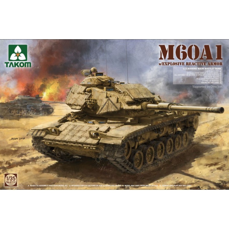 1/35 M60A1 w/Explosive Reactive Armor