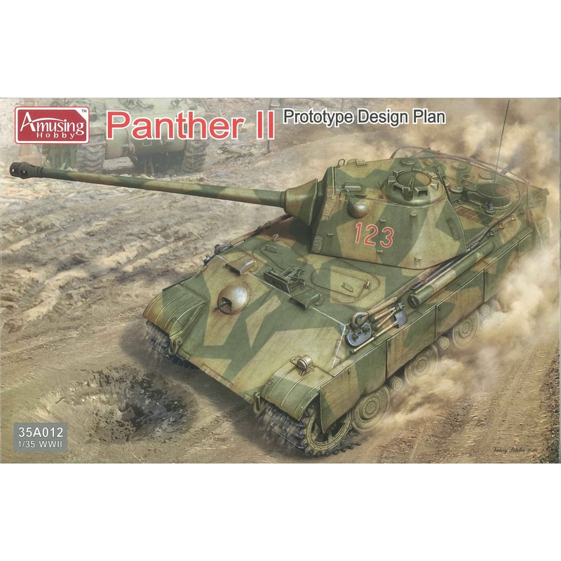 1/35 Panther II Prototype Design Plan