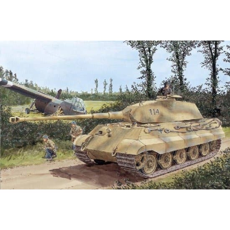 1/35 Sd.Kfz.182 King Tiger Porsche Turret