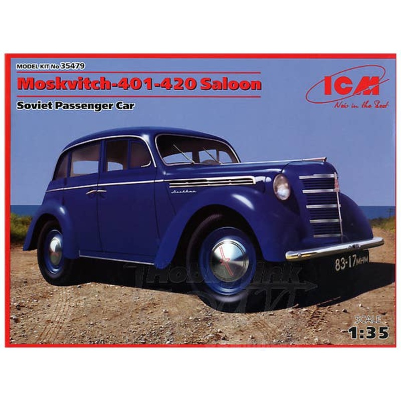 1/35 Soviet Passenger Car Moskvitch-401-420 Saloon