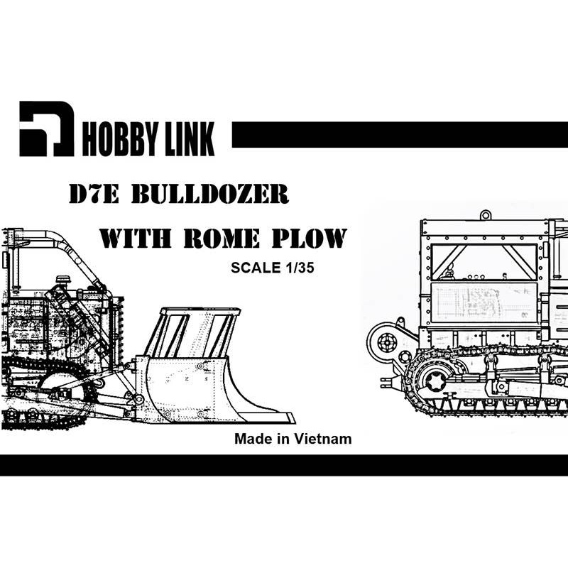 1/35 U.S. D7E Armored Dozer Roman Type Full Kit