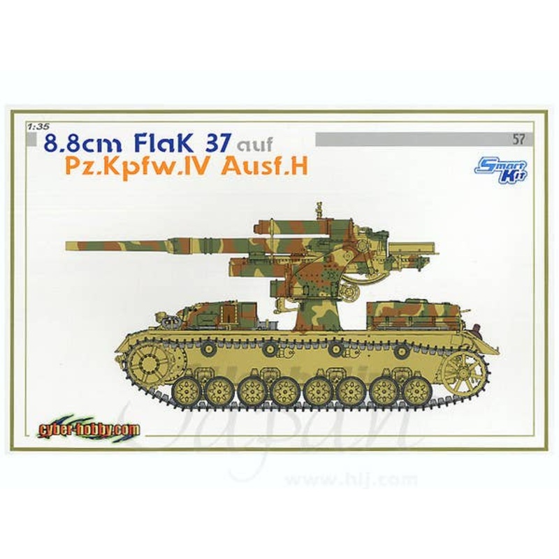 1/35 8.8cm FlaK 37 Auf Pz.Kpfw.IV Ausf.H