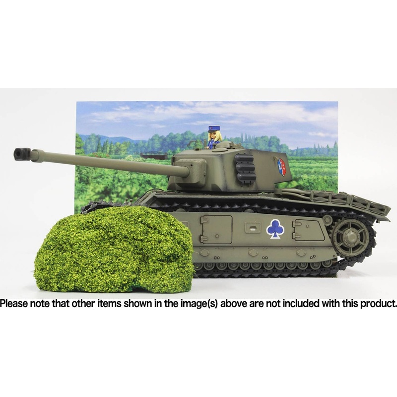 1/35 Girls und Panzer das Finale: ARL44 BC Freedom High School with Bocage Scene Material Special Edition
