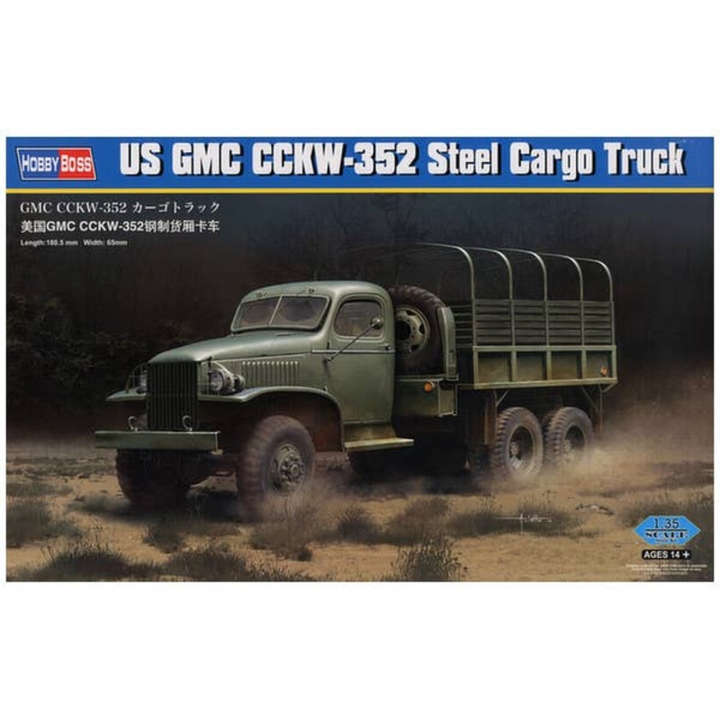 1/35 GMC CCKW-352 Steel Cargo Truck