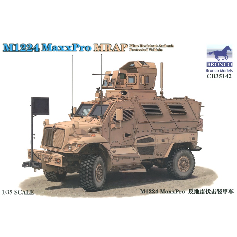 1/35 M1224 MaxxPro MRAP Protected Vehicle