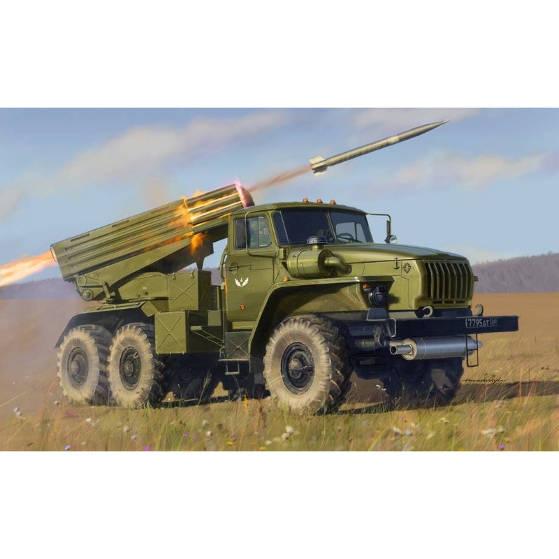 1/35 Multiple Rocket Launcher BM-21 Grad