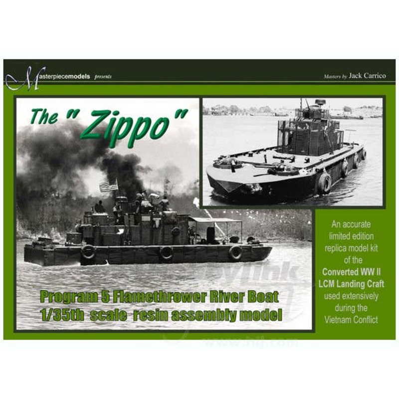 1/35 Program 5 Flamethrower River Boat "Zippo"