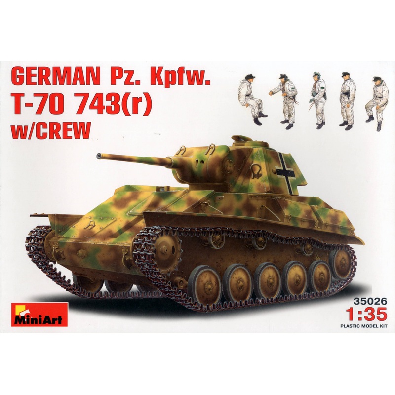 1/35 Pz.Kpfw. T-70 743(r) w/Crew