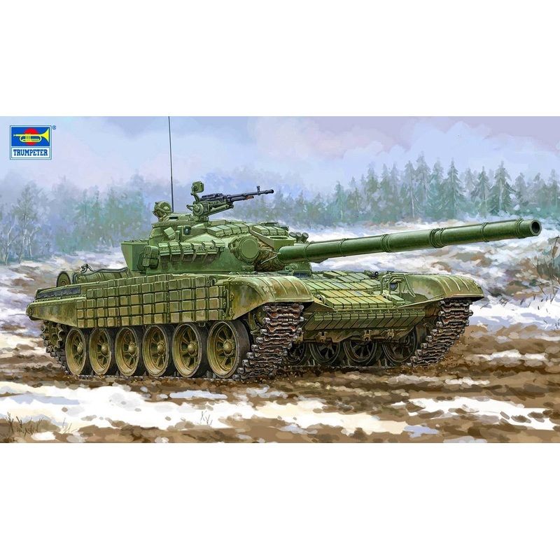 1/35 T-72 Main Battle Tank Ural w/ Kontakt 1 Reactive Armor