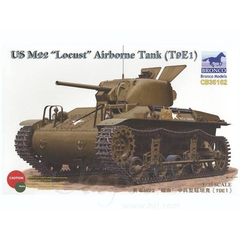 1/35 US M22 Locust Airbone Tank (T9E1)