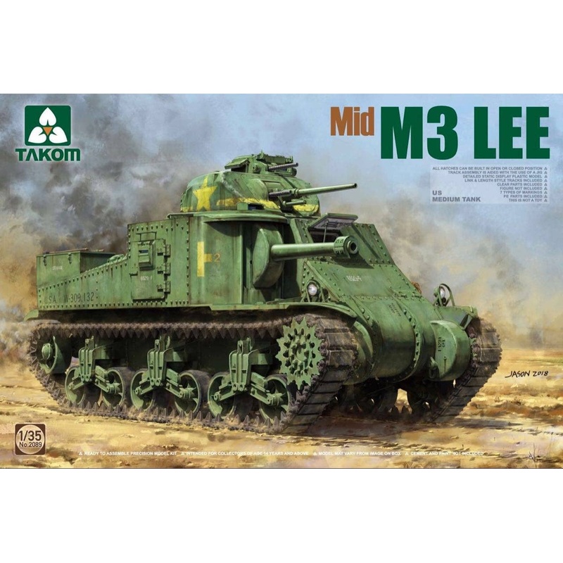 1/35 US M3 Lee Medium Tank (Mid)