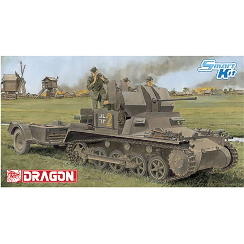 1/35 WW.II German Panzer I w / Trailer Magic Track Included
