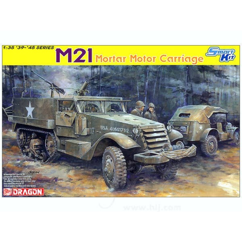 1/35 WWII US Army M21 Self-Propelled Mortar