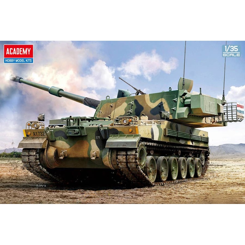 Korean Army K9A1/155mm Self-propelled Howitzer