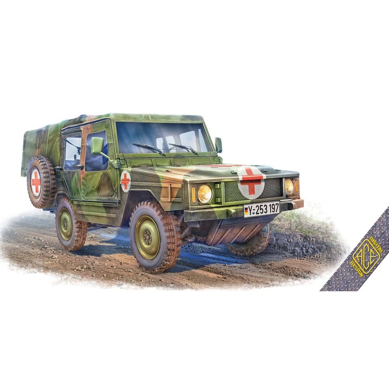 1/35 0,5t Light Truck 4x4 Iltis SAN w/Medical Mission Kit