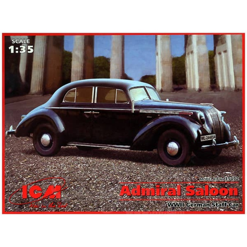 1/35 Admiral Saloon WWII German Staff Car